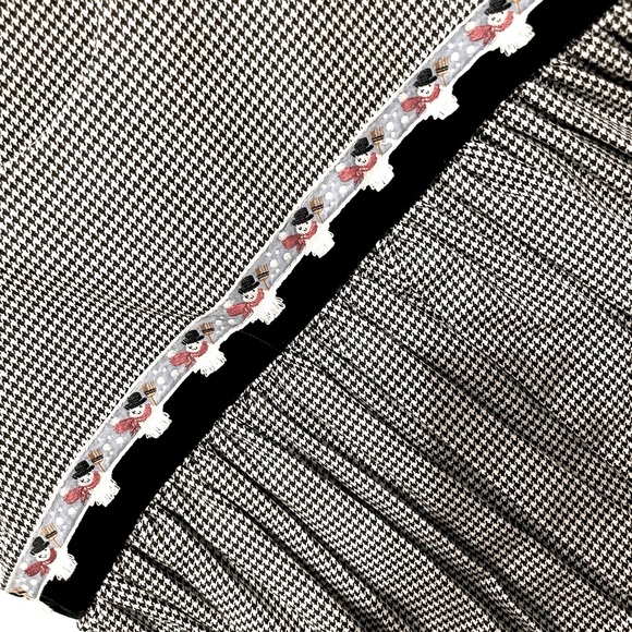 Girls Holiday Dress / Snowman w/Velvet Dress Girl Size 4 Christmas / Holiday - Picture 8 of 15